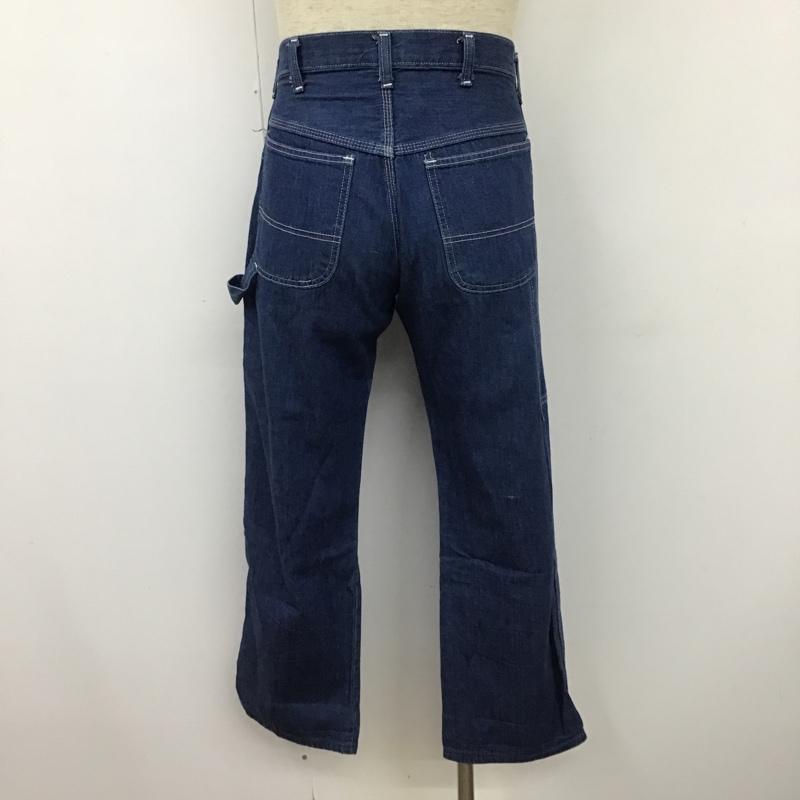ブルーブルー BLUE BLUE パンツ デニム、ジーンズ デニムパンツ 70S ペインターパンツ ジーンズ ボトムス 30インチ 無地 インディゴ / インディゴ /  メンズ USED 古着 中古 10101038