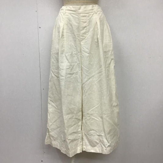スタディオクリップ studio CLIP ボトムス ボトムス SC174040-2 コットンリネンボンパンツ M 無地 白 / ホワイト /  レディース USED 古着 中古 10101040
