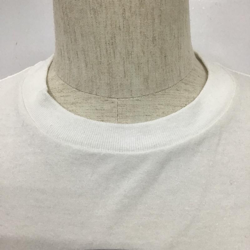 アベイシングエイプ A BATHING APE Tシャツ 半袖 半袖カットソー プリントTシャツ クルーネックカットソー XL プリント 白 / ホワイト /  メンズ USED 古着 中古 10101046