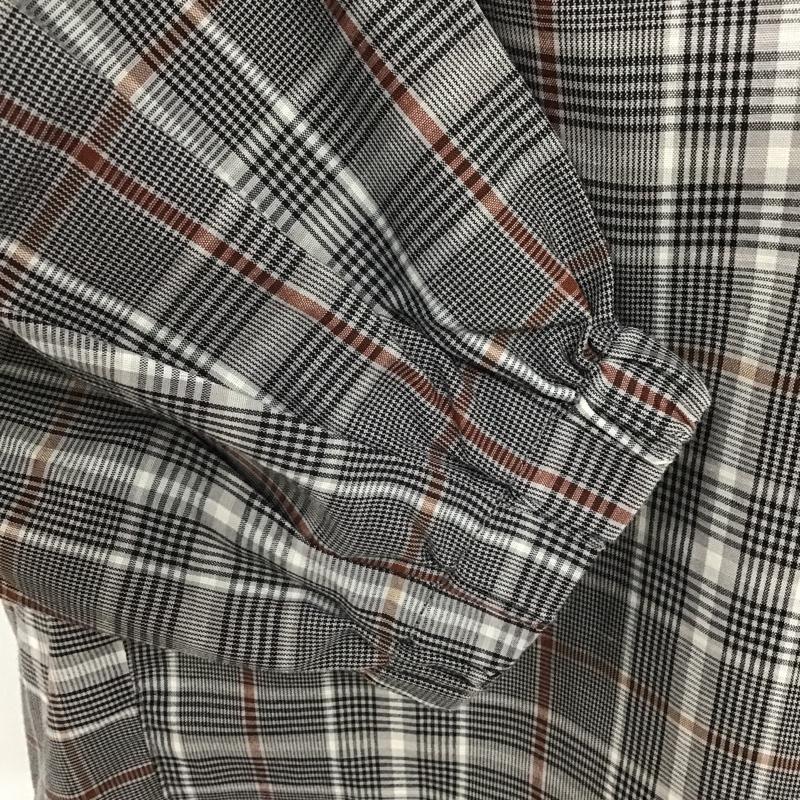 サマンサモスモスブルー Samansa Mos2 blue カットソー 長袖 FREE チェック マルチカラー / マルチカラー /  レディース USED 古着 中古 10101050