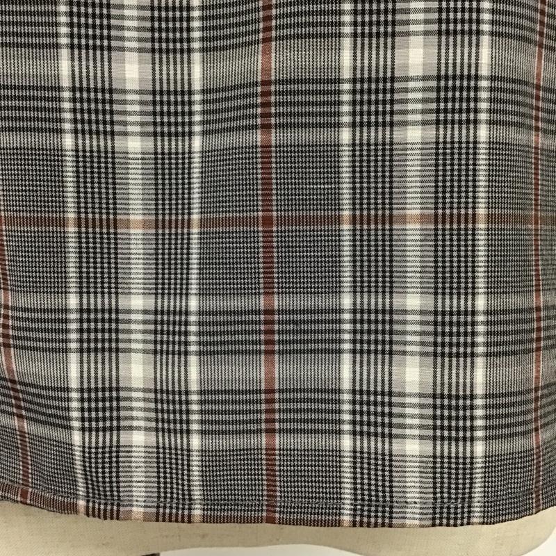 サマンサモスモスブルー Samansa Mos2 blue カットソー 長袖 FREE チェック マルチカラー / マルチカラー /  レディース USED 古着 中古 10101050