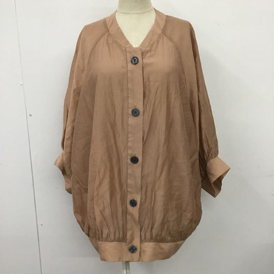 ローフ loaf シャツ、ブラウス 半袖 無地 桃 / ピンク /  レディース USED 古着 中古 10101077