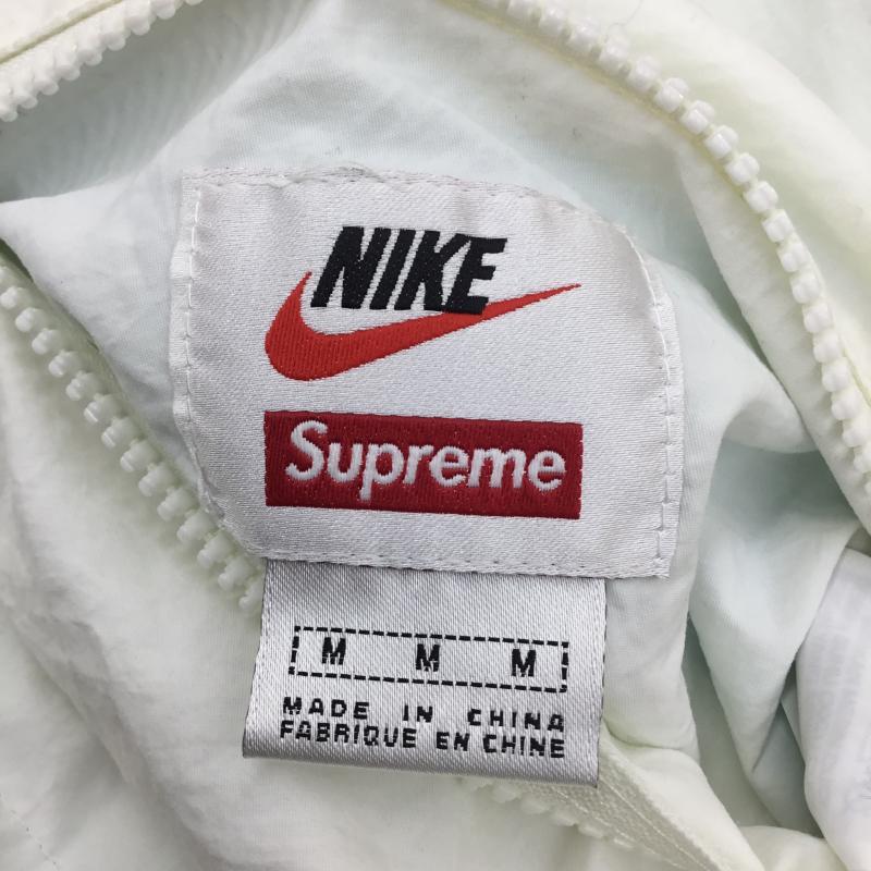 シュプリーム Supreme ジャケット、上着 ジャケット、ブレザー NIKE ナイキ Jewel Reversible Ripstop Anorak ジュエル リバーシブル リップストップ アノラック CW9695-487 M ロゴ、文字 水色 / ライトブルー / X 白 / ホワイト /  メンズ USED 古着 中古 10101090