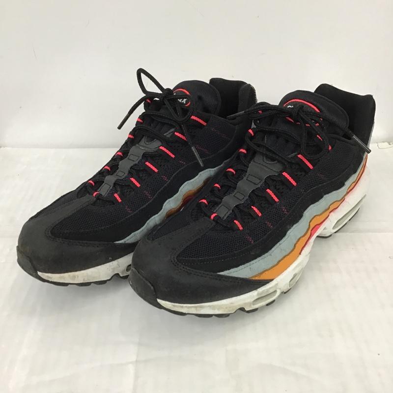 ナイキ NIKE スニーカー スニーカー AT9865-002 AIR MAX 95 ESSENTIAL 28cm 28.0cm ロゴ、文字 黒 / ブラック / X 灰 / グレー / X 橙 / オレンジ / X 赤 / レッド / X 白 / ホワイト /  メンズ USED 古着 中古 10101104