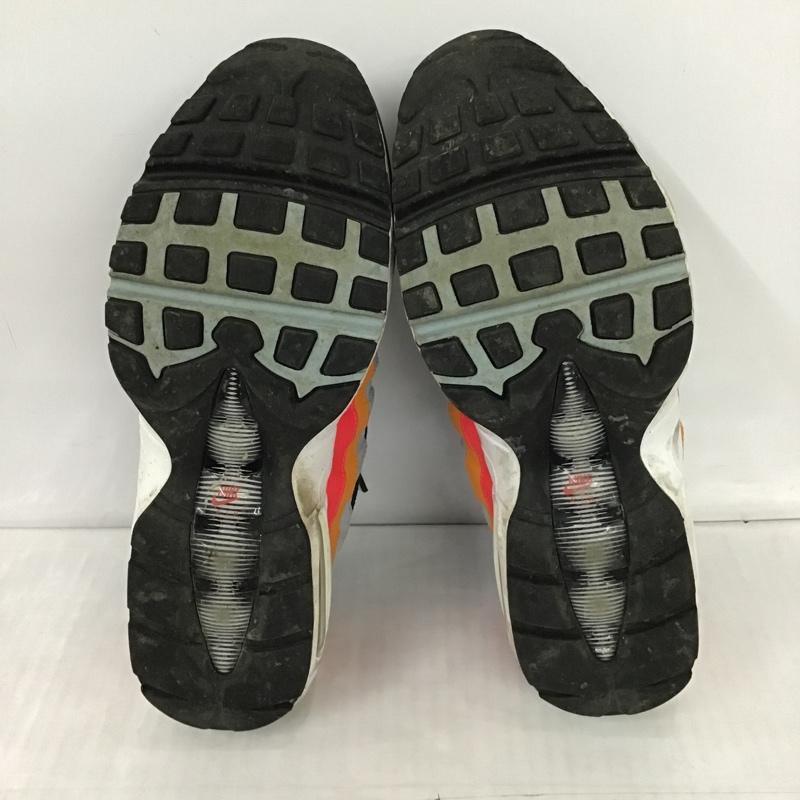 ナイキ NIKE スニーカー スニーカー AT9865-002 AIR MAX 95 ESSENTIAL 28cm 28.0cm ロゴ、文字 黒 / ブラック / X 灰 / グレー / X 橙 / オレンジ / X 赤 / レッド / X 白 / ホワイト /  メンズ USED 古着 中古 10101104