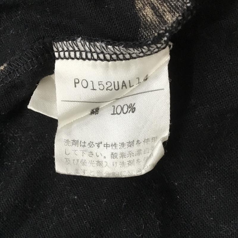 ピンクハウス PINK HOUSE ワンピース ロングスカート くま 半袖 総柄 黒 / ブラック /  レディース USED 古着 中古 10101114