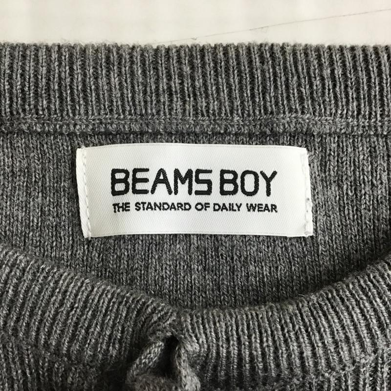 ビームスボーイ BEAMS BOY ワンピース ロングスカート 13-26-0802-138 12ゲージ ベルギー アーミー ワンピース 無地 灰 / グレー /  レディース USED 古着 中古 10101133