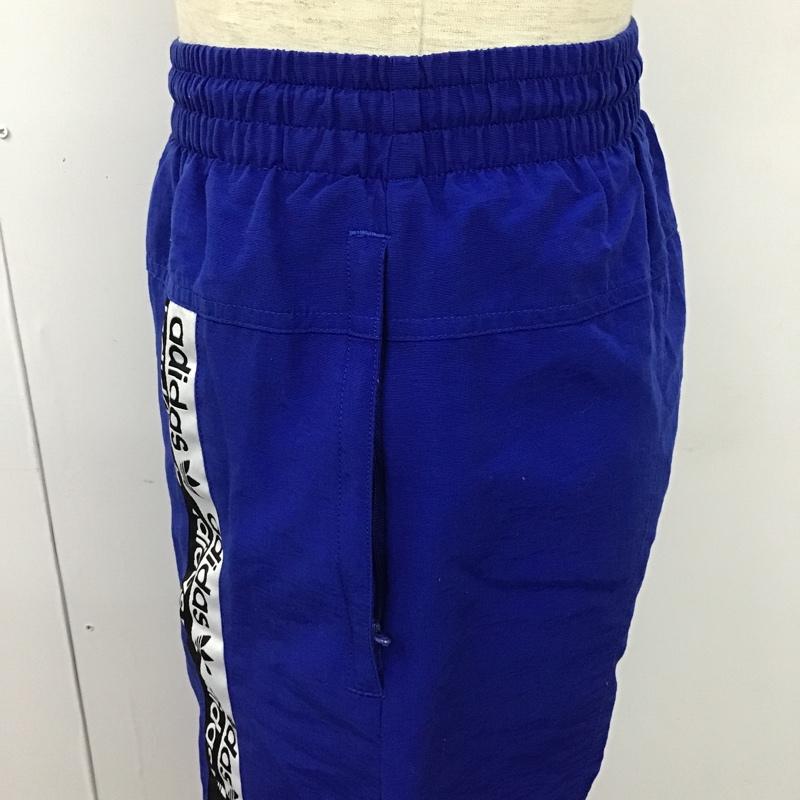 アディダスオリジナルス adidas originals ボトムス ボトムス ED7143 トラックパンツ L ロゴ、文字 青 / ブルー / X 白 / ホワイト / X 黒 / ブラック /  メンズ USED 古着 中古 10101141