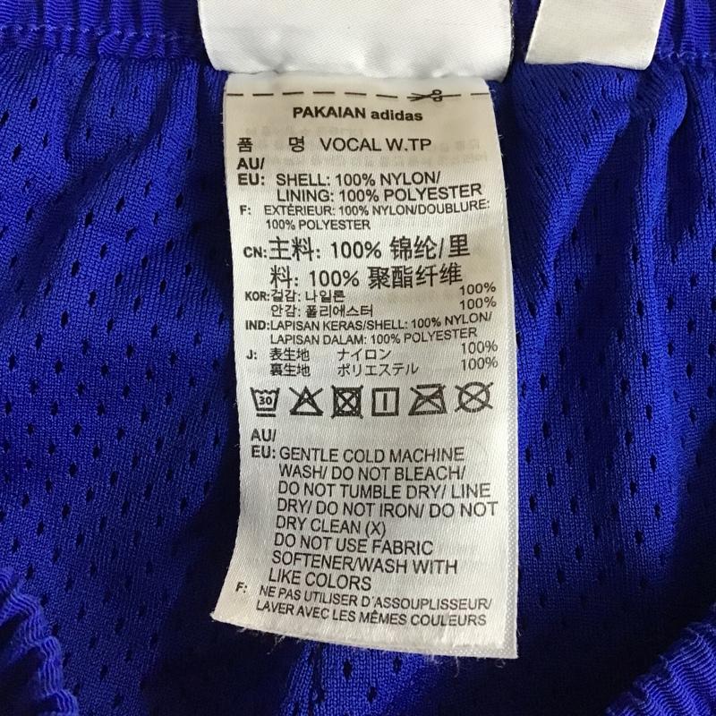 アディダスオリジナルス adidas originals ボトムス ボトムス ED7143 トラックパンツ L ロゴ、文字 青 / ブルー / X 白 / ホワイト / X 黒 / ブラック /  メンズ USED 古着 中古 10101141