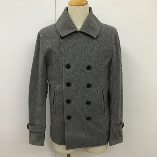トミー TOMMY コート ピーコート M 無地 灰 / グレー /  メンズ USED 古着 中古 10101142