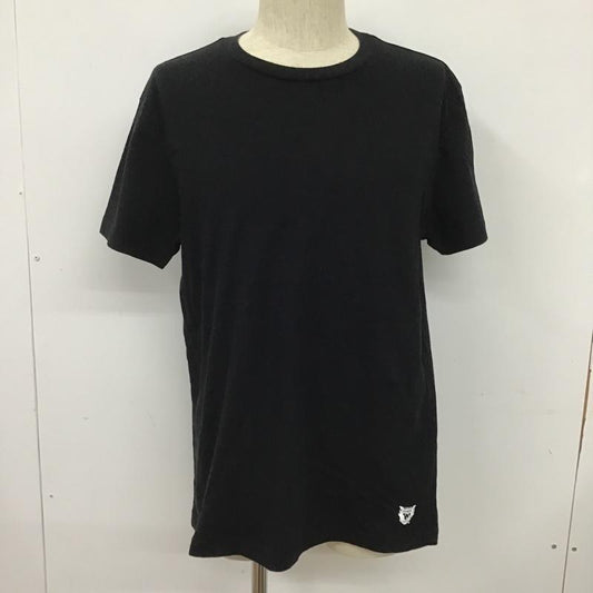 ヒューマンメード HUMAN MADE Tシャツ 半袖 クルーネック M ワンポイント 黒 / ブラック /  メンズ USED 古着 中古 10101150