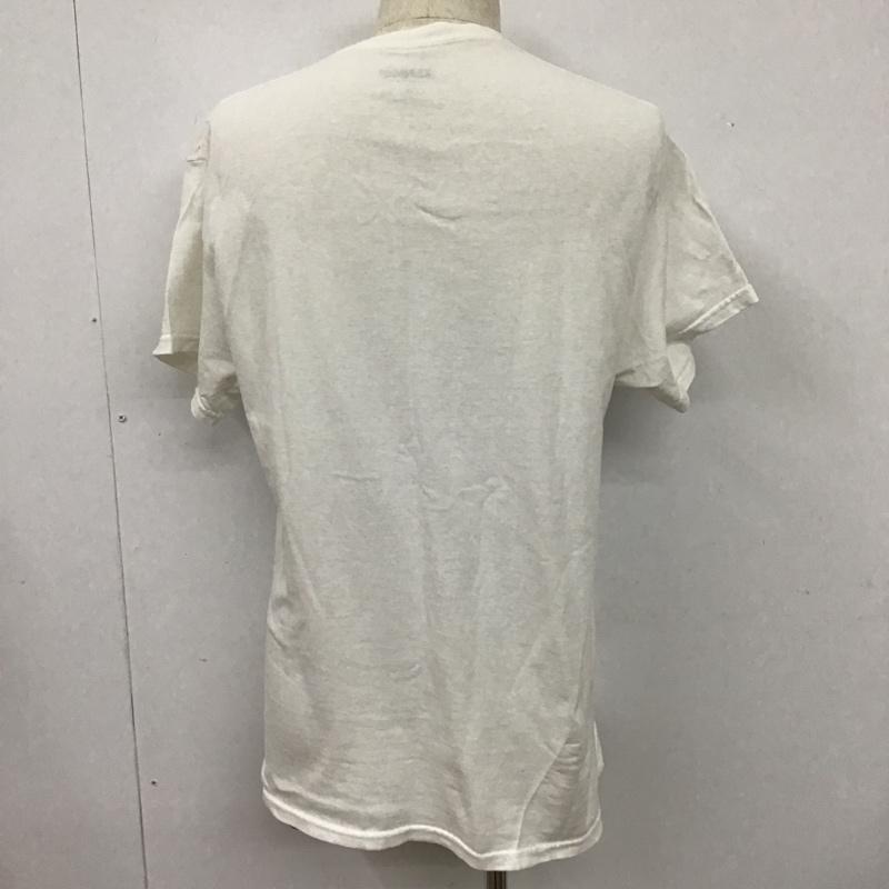 エクストララージ XLARGE Tシャツ 半袖 01172197 DRAGON BALL Z ドラゴンボールZ 魔人ブウ M ロゴ、文字 白 / ホワイト / X 桃 / ピンク /  メンズ USED 古着 中古 10101151