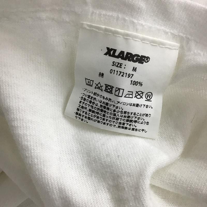 エクストララージ XLARGE Tシャツ 半袖 01172197 DRAGON BALL Z ドラゴンボールZ 魔人ブウ M ロゴ、文字 白 / ホワイト / X 桃 / ピンク /  メンズ USED 古着 中古 10101151