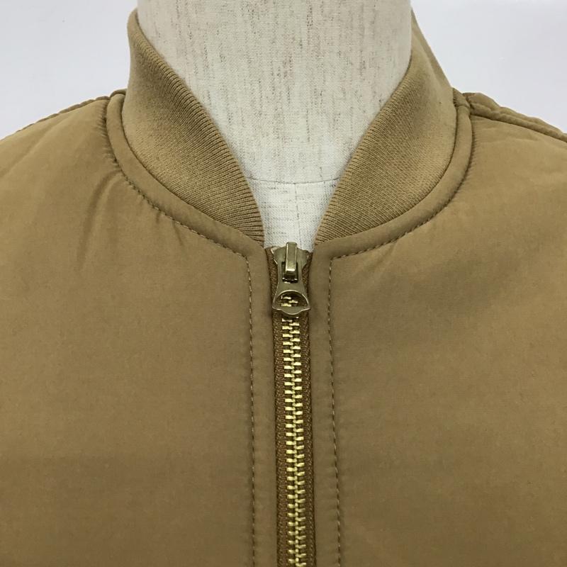 古着 USED ベスト ベスト OKONKWO ミリタリー ジップアップ S 無地 ベージュ / ベージュ /  メンズ USED 古着 中古 10101162
