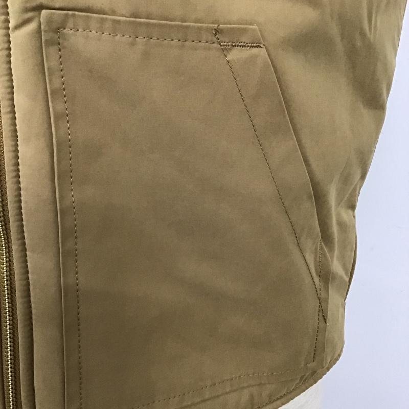 古着 USED ベスト ベスト OKONKWO ミリタリー ジップアップ S 無地 ベージュ / ベージュ /  メンズ USED 古着 中古 10101162