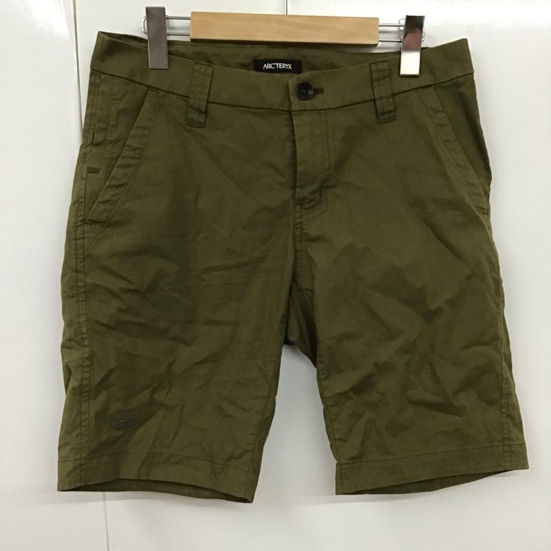 アークテリクス ARC'TERYX パンツ ショートパンツ 17212 チノショーツ ハーフパンツ 30 ワンポイント カーキ / カーキ /  メンズ USED 古着 中古 10101165
