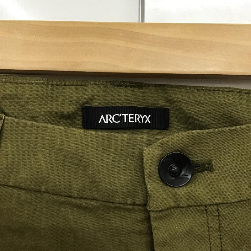 アークテリクス ARC'TERYX パンツ ショートパンツ 17212 チノショーツ ハーフパンツ 30 ワンポイント カーキ / カーキ /  メンズ USED 古着 中古 10101165