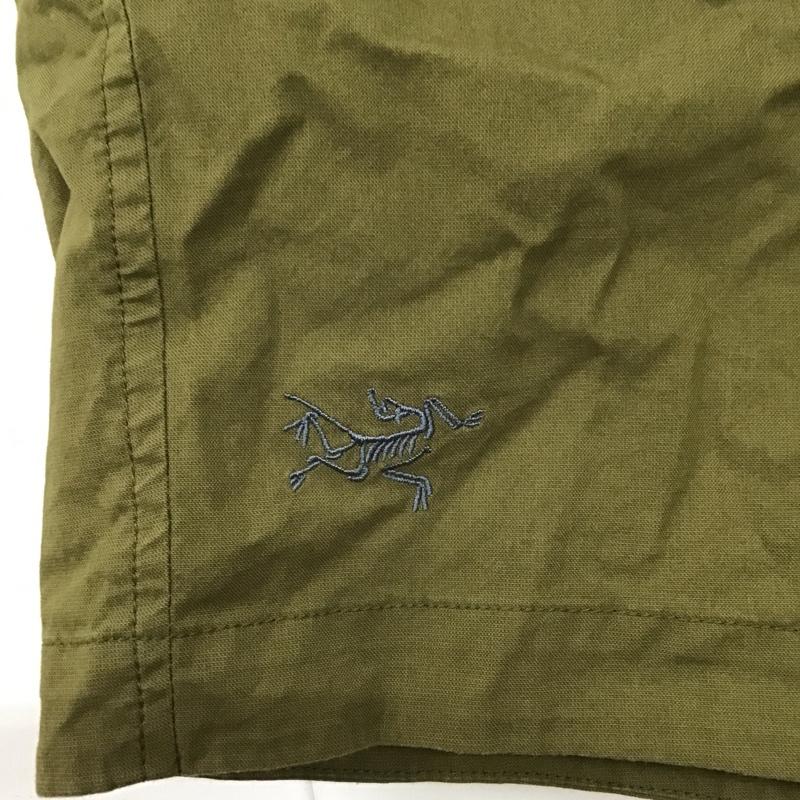 アークテリクス ARC'TERYX パンツ ショートパンツ 17212 チノショーツ ハーフパンツ 30 ワンポイント カーキ / カーキ /  メンズ USED 古着 中古 10101165