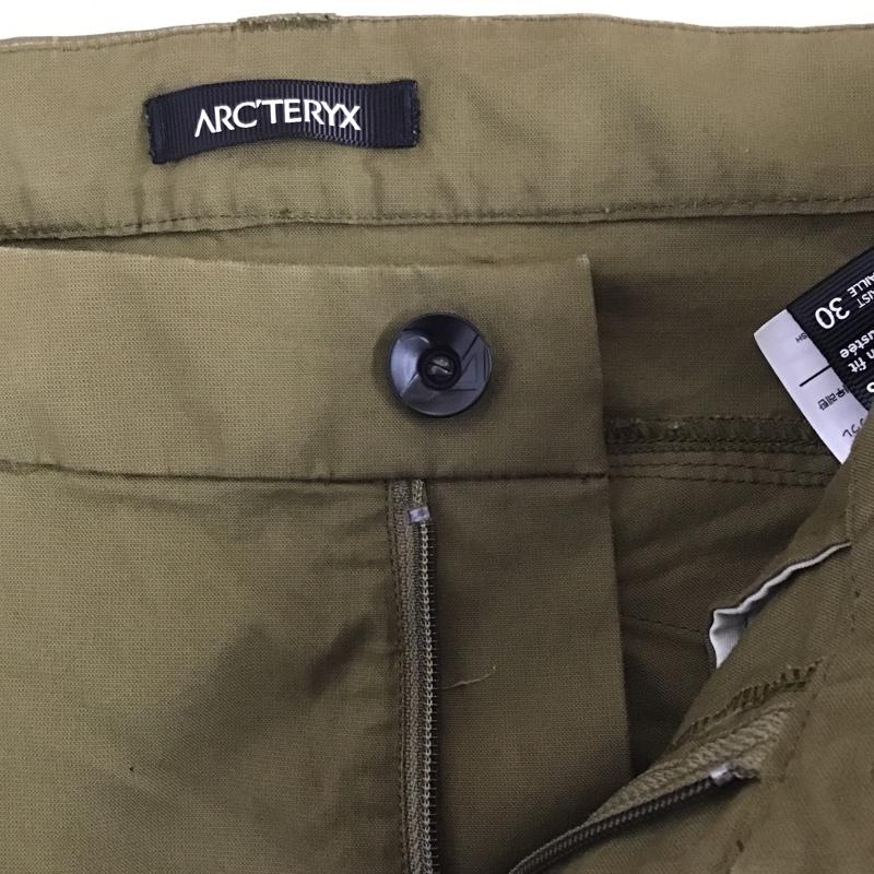 アークテリクス ARC'TERYX パンツ ショートパンツ 17212 チノショーツ ハーフパンツ 30 ワンポイント カーキ / カーキ /  メンズ USED 古着 中古 10101165