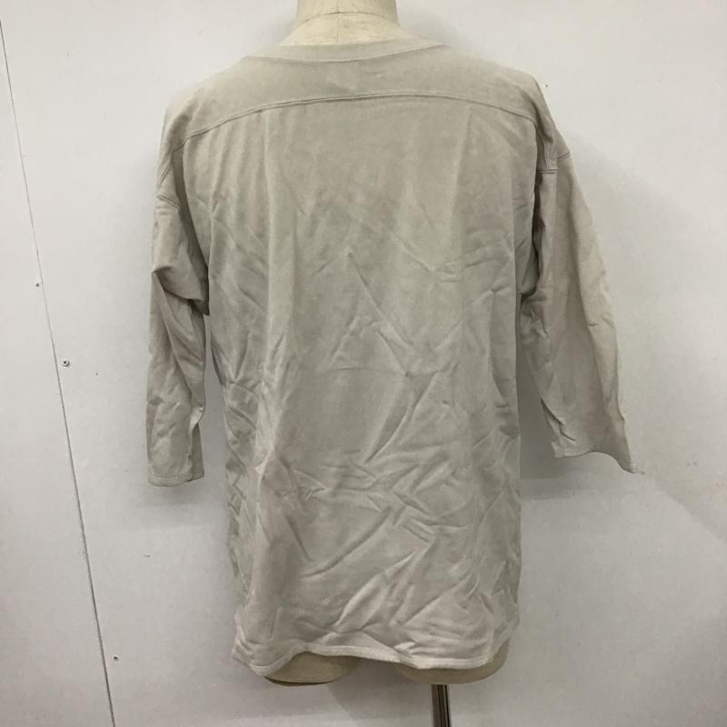 サウスツーウェストエイト South2 West8 Tシャツ 七分袖 GL861 クルーネック コットン ナイロン S ワンポイント 灰 / グレー /  メンズ USED 古着 中古 10101166