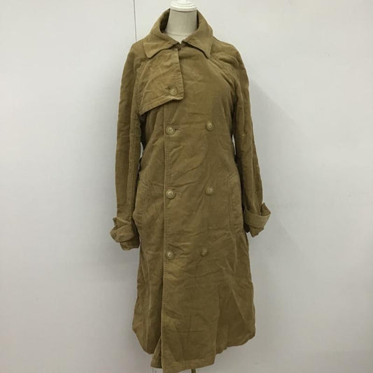 ダブルクローゼット w closet コート トレンチコート 263801 ボアライナー コーデュロイ FREE 無地 ベージュ / ベージュ /  レディース USED 古着 中古 10101180