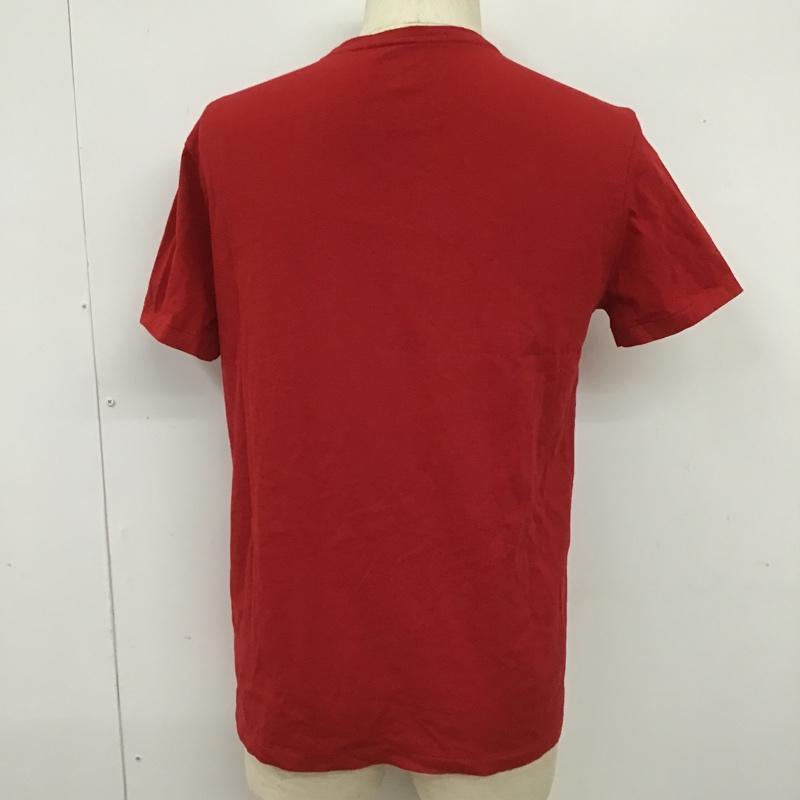 ポロラルフローレン POLO RALPH LAUREN Tシャツ 半袖 ビッグポニー クルーネック タグ付き S プリント 赤 / レッド / X 白 / ホワイト /  メンズ USED 古着 中古 10101189