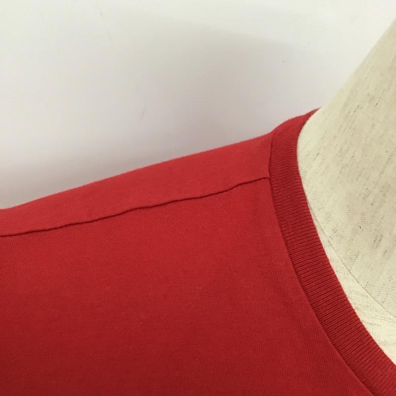 ポロラルフローレン POLO RALPH LAUREN Tシャツ 半袖 ビッグポニー クルーネック タグ付き S プリント 赤 / レッド / X 白 / ホワイト /  メンズ USED 古着 中古 10101189