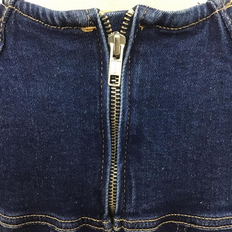 ザラ ZARA ワンピース ミニスカート デニム S 無地 インディゴ / インディゴ /  レディース USED 古着 中古 10101308