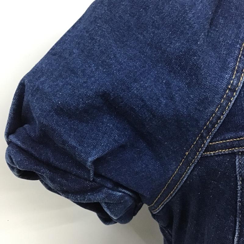 ザラ ZARA ワンピース ミニスカート デニム S 無地 インディゴ / インディゴ /  レディース USED 古着 中古 10101308