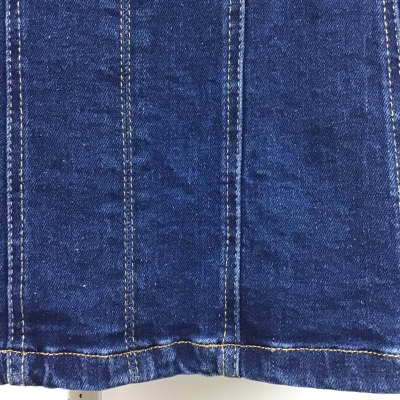 ザラ ZARA ワンピース ミニスカート デニム S 無地 インディゴ / インディゴ /  レディース USED 古着 中古 10101308