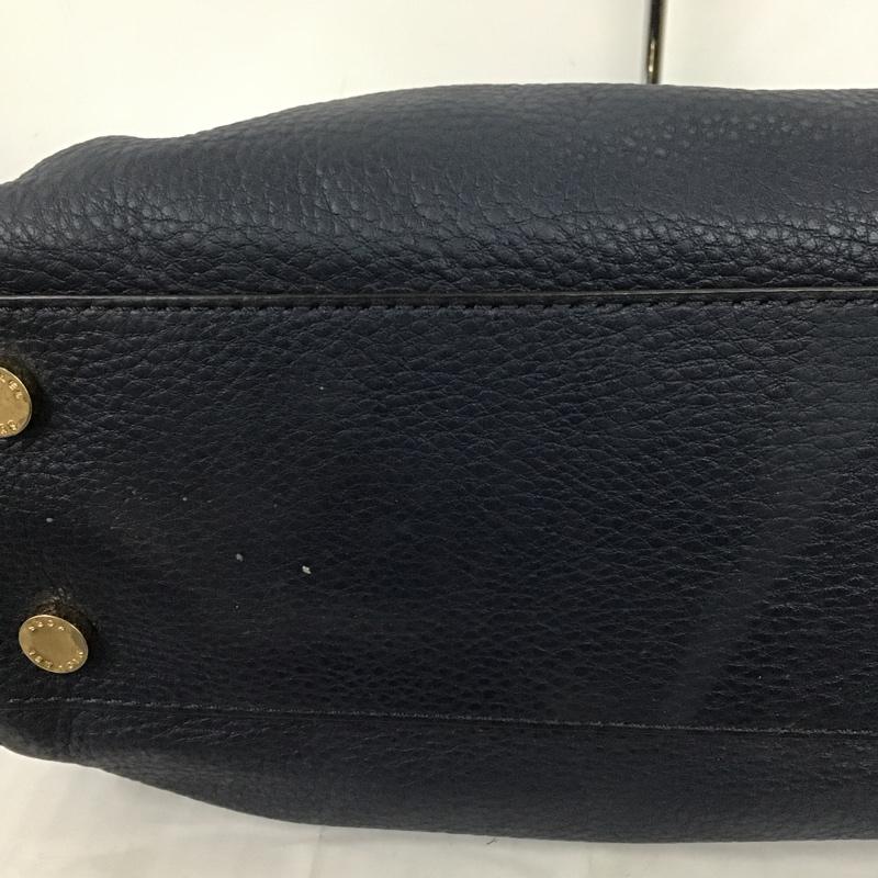 マイケルコース MICHAEL KORS ハンドバッグ ハンドバッグ 35H3GBFT2L ロゴ、文字 紺 / ネイビー / X 金 / ゴールド /  レディース USED 古着 中古 10101372