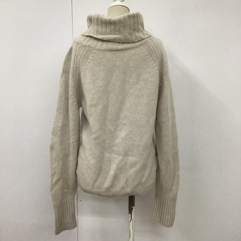 ビューティアンドユースユナイテッドアローズ BEAUTY&YOUTH UNITED ARROWS ニット、セーター 長袖 1613-105-3073 5Gソフトロービングタートルネックニット 無地 アイボリー / アイボリー /  レディース USED 古着 中古 10101389