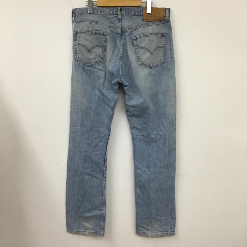 リーバイス Levi's パンツ デニム、ジーンズ 501-0130 ボタンフライ ストレート ジーパン W36 L32 36インチ 無地 青 / ブルー /  メンズ USED 古着 中古 10101413