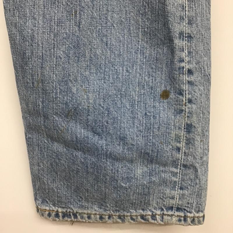 リーバイス Levi's パンツ デニム、ジーンズ 501-0130 ボタンフライ ストレート ジーパン W36 L32 36インチ 無地 青 / ブルー /  メンズ USED 古着 中古 10101413