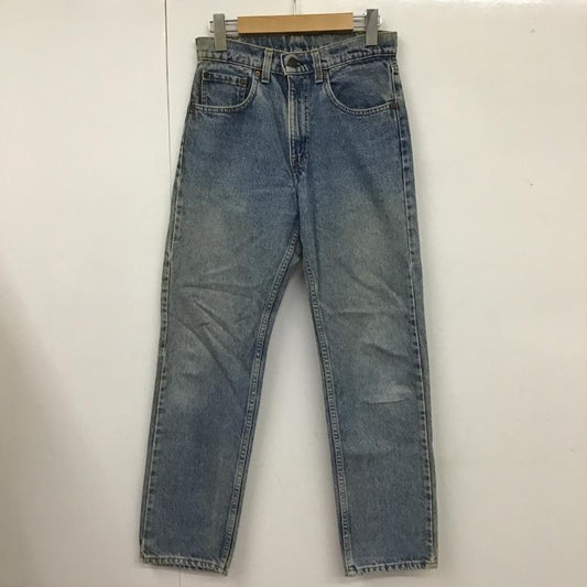 リーバイストラウスアンドコー Levi Strauss & co. パンツ デニム、ジーンズ デニムパンツ ストレートパンツ スリムパンツ カジュアルパンツ 29インチ 無地 インディゴ / インディゴ /  メンズ USED 古着 中古 10101415