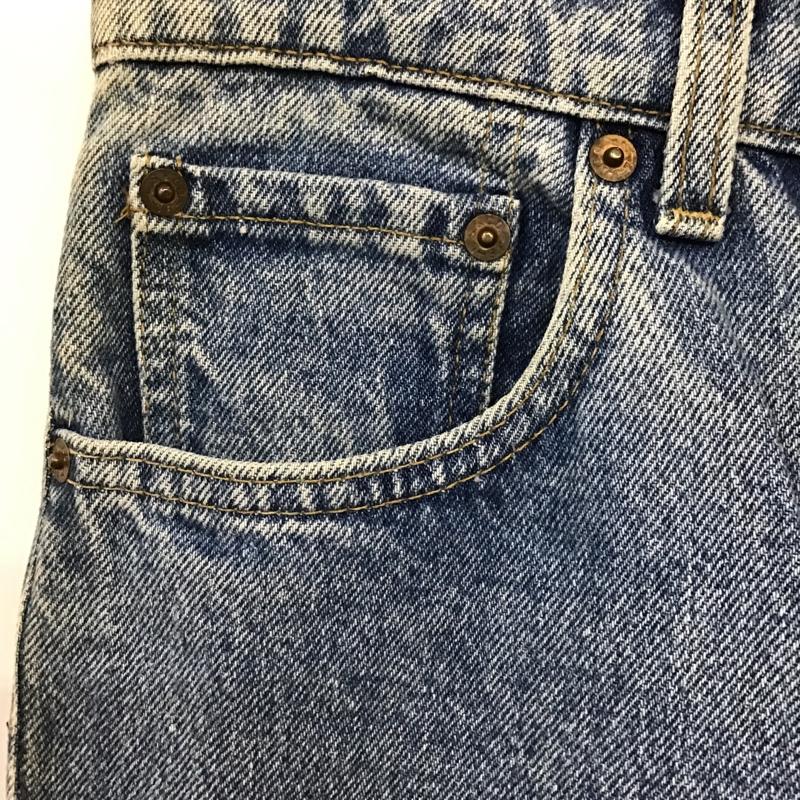 リーバイストラウスアンドコー Levi Strauss & co. パンツ デニム、ジーンズ デニムパンツ ストレートパンツ スリムパンツ カジュアルパンツ 29インチ 無地 インディゴ / インディゴ /  メンズ USED 古着 中古 10101415