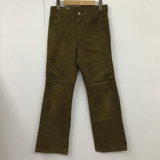 リー Lee パンツ デニム、ジーンズ デニムパンツ ジーンズ カジュアルパンツ スリムパンツ 無地 カーキ / カーキ /  メンズ USED 古着 中古 10101416
