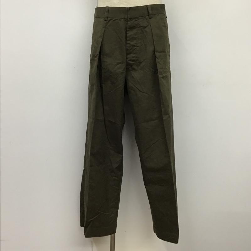 ポートバイアーク PORT BY ARK セットアップ セットアップ PO10-J001 DoubleBreastedJacket 2tuckTrousers セットアップジャケット カジュアルワイドパンツ 2 無地 カーキ / カーキ /  メンズ USED 古着 中古 10101419