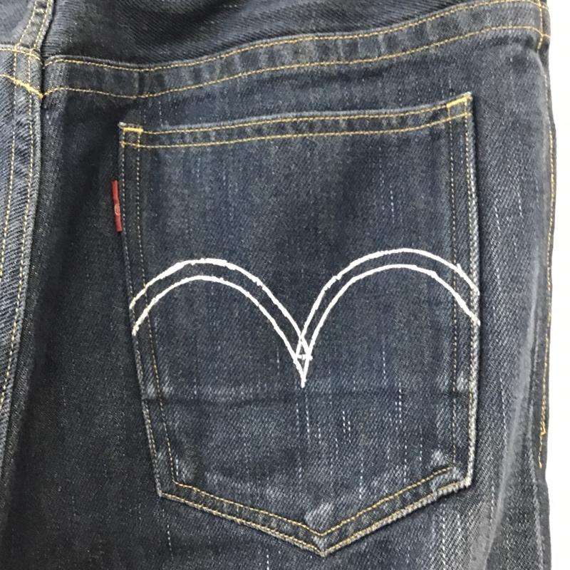 リーバイスレッド Levi's RED パンツ デニム、ジーンズ デニムパンツ ワーカージーンズ カジュアルパンツ ストレートパンツ 古着 ヴィンテージ 32インチ 無地 インディゴ / インディゴ /  メンズ USED 古着 中古 10101427