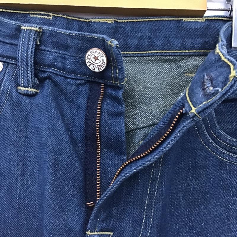 リーバイスレッド Levi's RED パンツ デニム、ジーンズ デニムパンツ ワーカージーンズ カジュアルパンツ ストレートパンツ 古着 ヴィンテージ 32インチ 無地 インディゴ / インディゴ /  メンズ USED 古着 中古 10101427