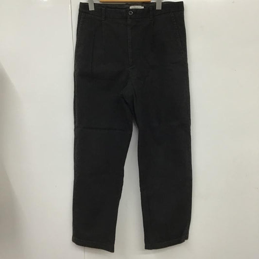 スティーブンアラン Steven Alan パンツ デニム、ジーンズ 8114-217-0336 ストレッチツイルスーパーバギーテーパードパンツ ワイドパンツ カジュアルパンツ L 無地 黒 / ブラック /  メンズ USED 古着 中古 10101430