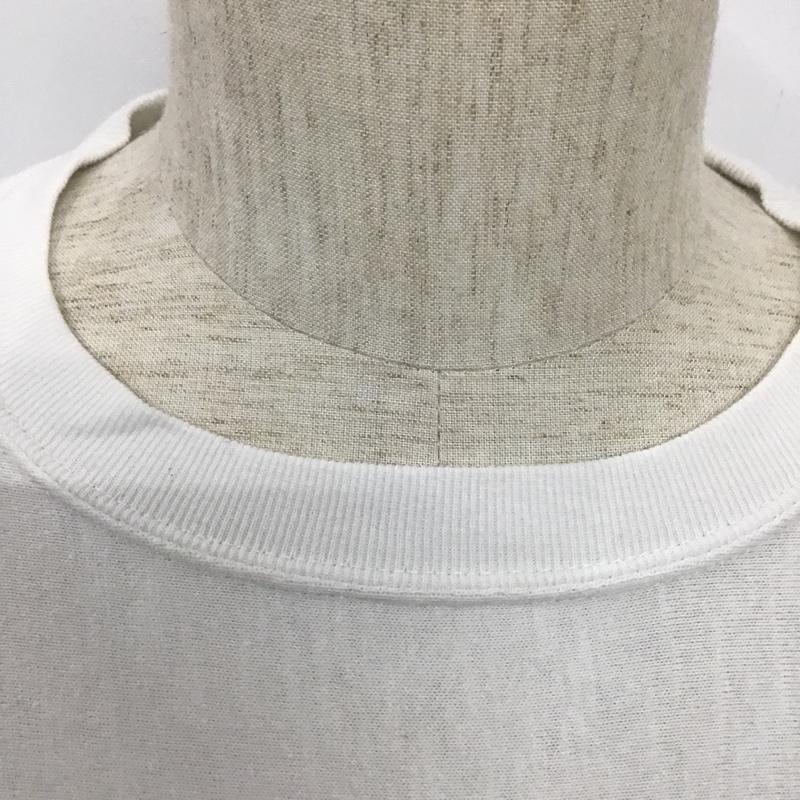 チャンピオン Champion カットソー 半袖 半袖スウェットカットソー プリントTシャツ クルーネックカットソー L プリント 白 / ホワイト /  メンズ USED 古着 中古 10101435