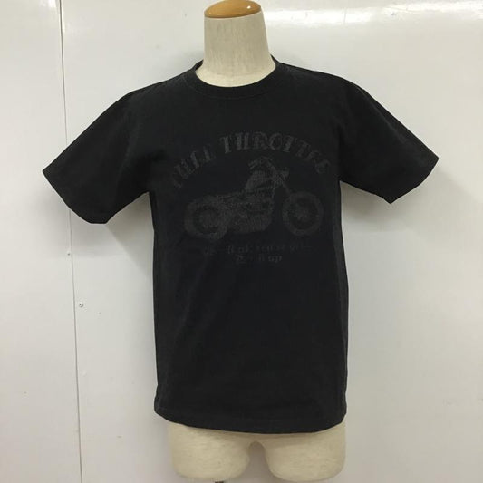 アコースティック ACOUSTIC Tシャツ 半袖 半袖カットソー プリントTシャツ クルーネックカットソー M プリント 黒 / ブラック /  メンズ USED 古着 中古 10101438