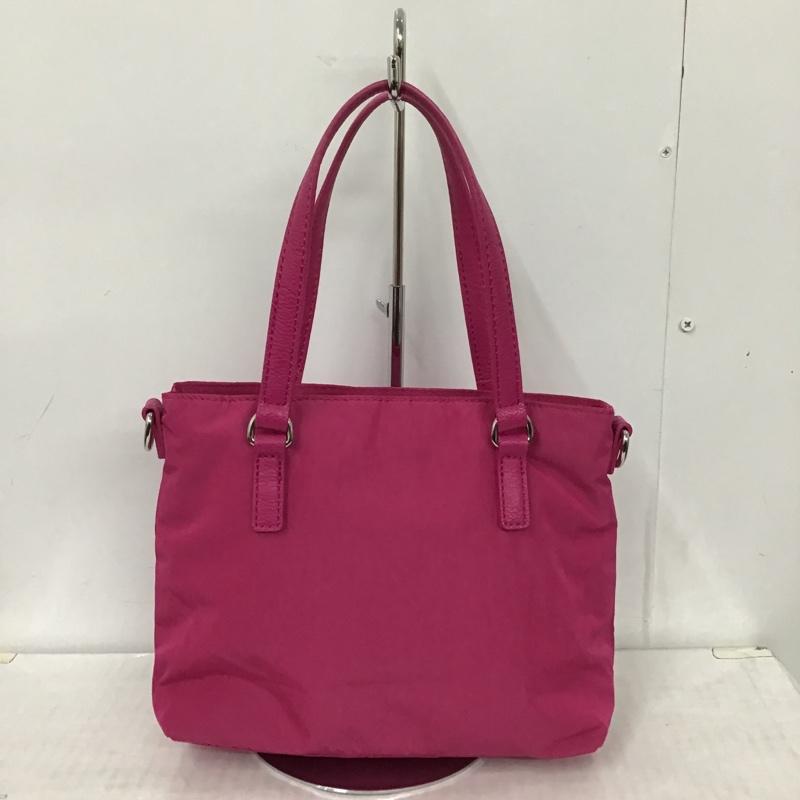 キプリング kipling ハンドバッグ ハンドバッグ HB6927-485 2WAY ショルダーバッグ ロゴ、文字 マゼンタ / マゼンタ /  レディース USED 古着 中古 10101480