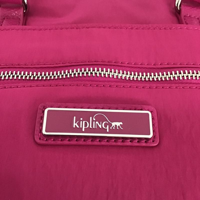 キプリング kipling ハンドバッグ ハンドバッグ HB6927-485 2WAY ショルダーバッグ ロゴ、文字 マゼンタ / マゼンタ /  レディース USED 古着 中古 10101480