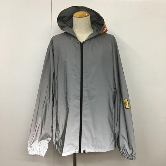 アベイシングエイプ A BATHING APE ジャケット、上着 ジャケット、ブレザー 001LJD701009X タイガー リフレクター 2XL プリント 銀 / シルバー /  メンズ USED 古着 中古 10101499