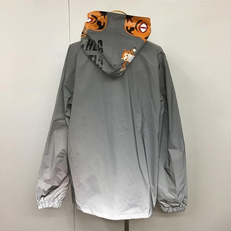 アベイシングエイプ A BATHING APE ジャケット、上着 ジャケット、ブレザー 001LJD701009X タイガー リフレクター 2XL プリント 銀 / シルバー /  メンズ USED 古着 中古 10101499