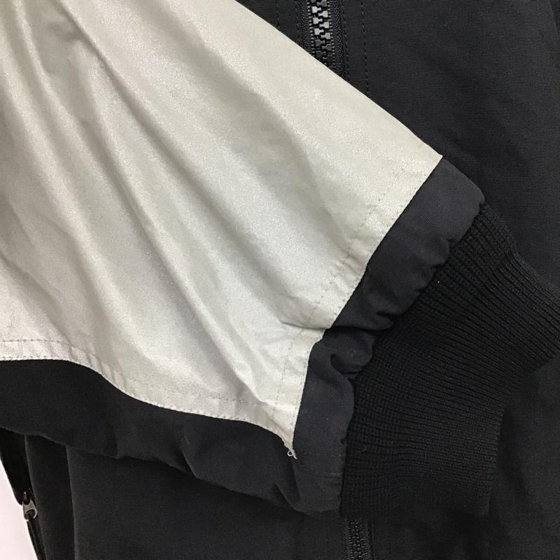 アベイシングエイプ A BATHING APE ジャケット、上着 ジャケット、ブレザー ナイロンジャケット XL ロゴ、文字 黒 / ブラック / X 灰 / グレー /  メンズ USED 古着 中古 10101510