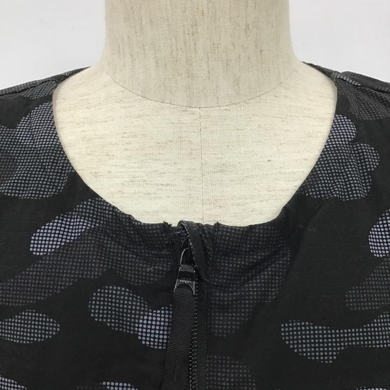 アベイシングエイプ A BATHING APE ベスト ベスト 001LJD801003X ダウンベスト フェザー ノーカラー バックロゴ XL カモフラージュ柄・迷彩 黒 / ブラック / X 灰 / グレー / X 紺 / ネイビー /  メンズ USED 古着 中古 10101521
