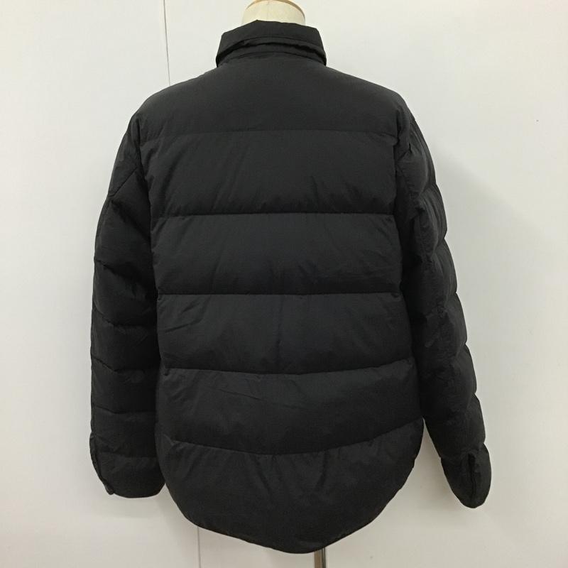 ゴールドウィン GOLDWIN ジャケット、上着 ダウンジャケット GL20317P ダウンシャツ L 無地 黒 / ブラック /  メンズ USED 古着 中古 10101536